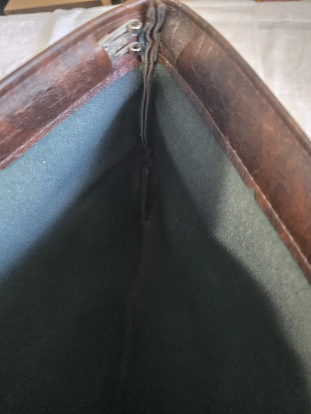 Vintage Brown Document/Portfolio Carrier by